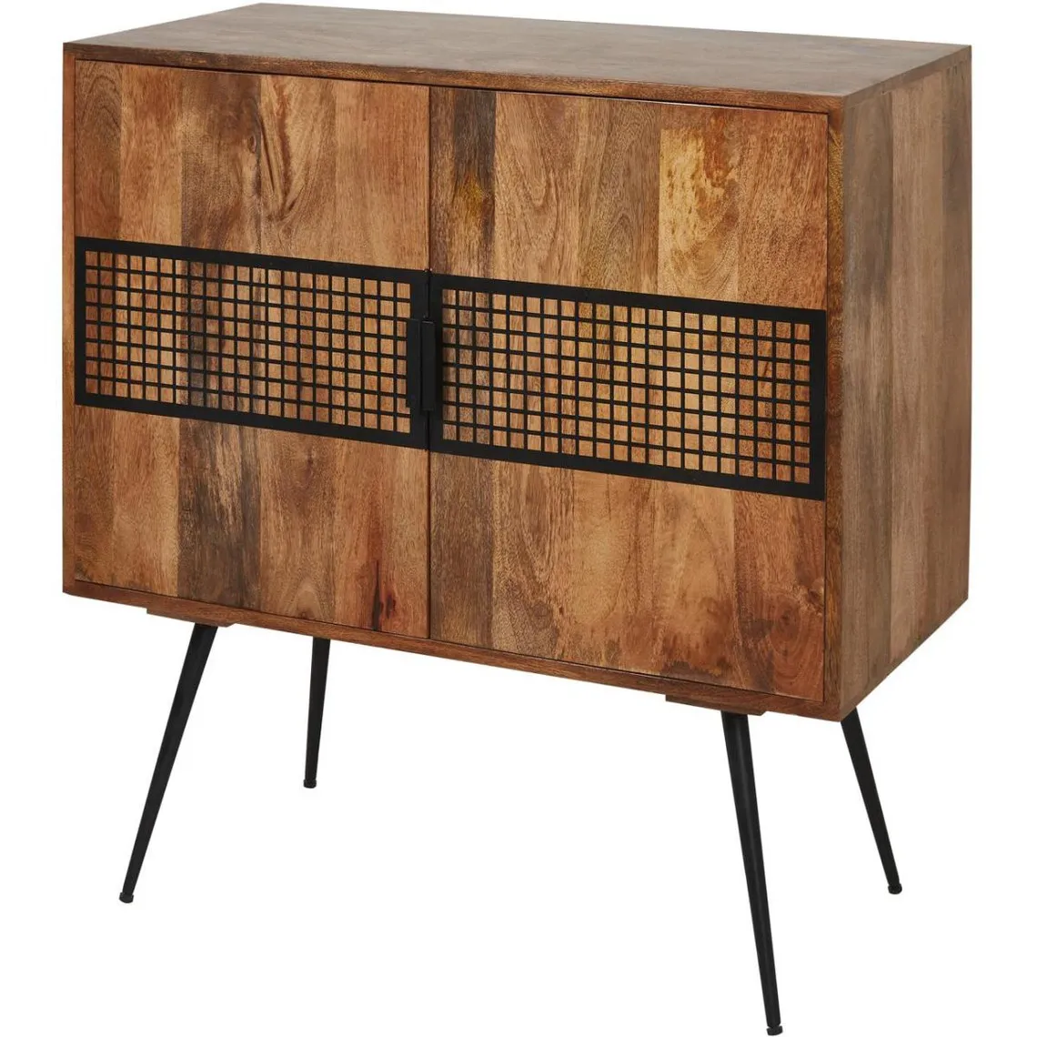 Bahut 2 portes en bois de manguier Calcutta Marron | 3 Suisses