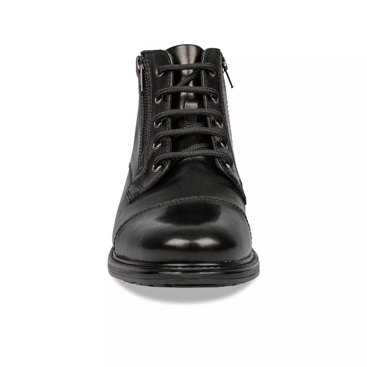 Bottines NOIR DENIM SIDE CUIR