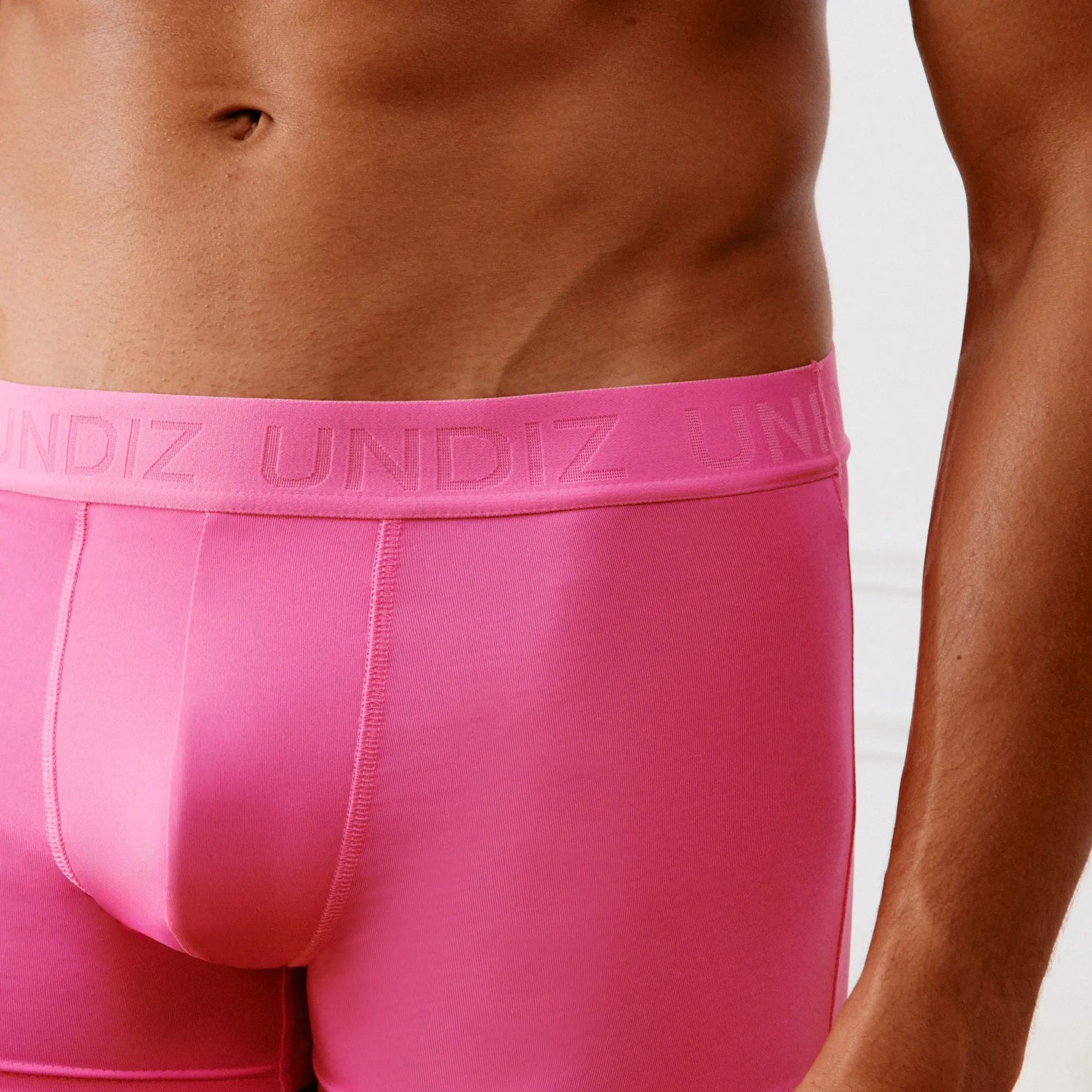 Boxer en microfibre