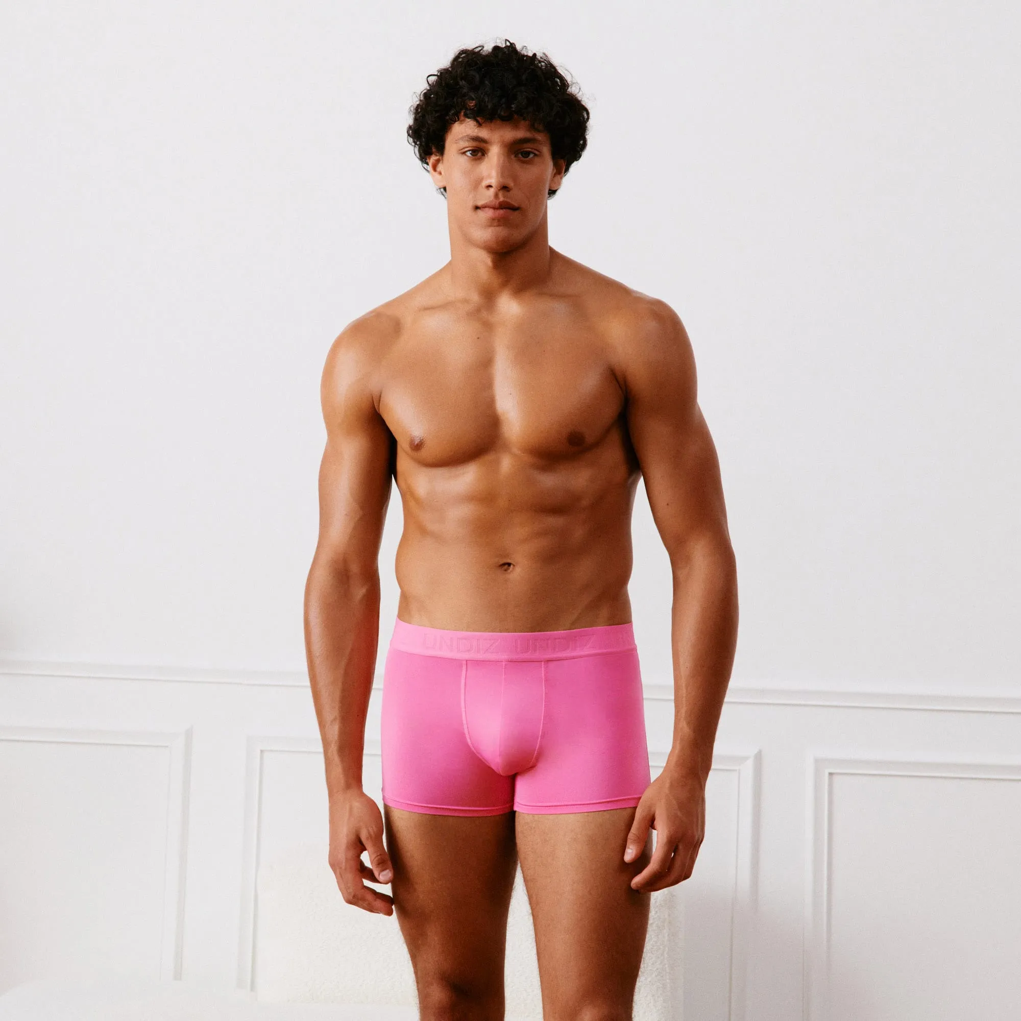 Boxer en microfibre