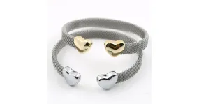 Bracelets en forme de cœur pour femmes