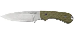 Bradford Knives Guardian 3, 32S-002-MC MagnaCut Sabre Stonewashed, Textured OD Green G10, couteau à lame fixe