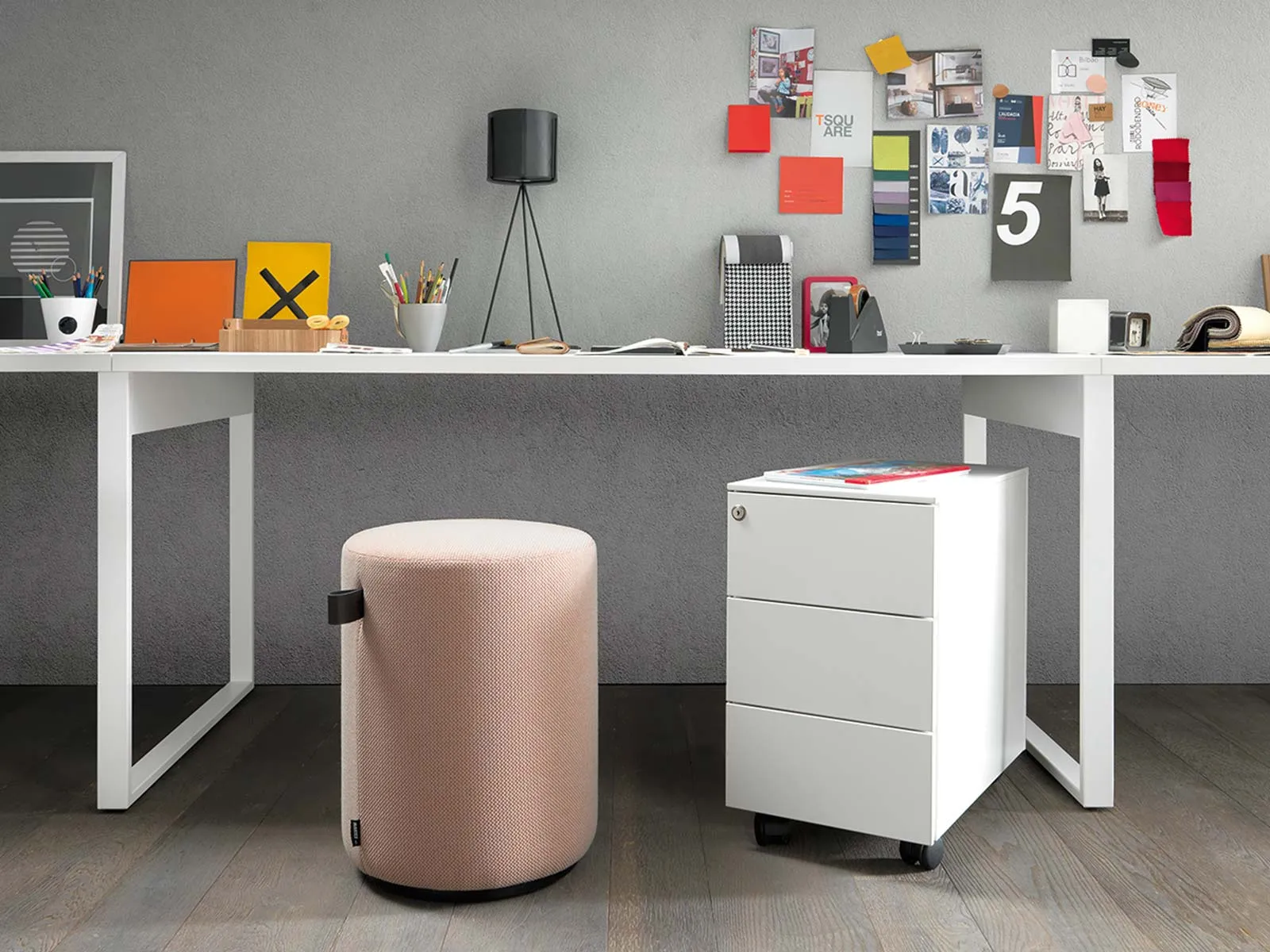 Bureau bench 3 personnes en ligne Magistra - Bulmin