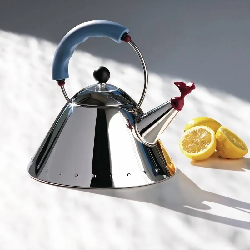 Café & Thé     Bouilloire 9093 Bleu clair           ALESSI