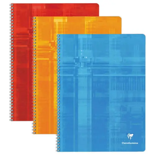 Cahier spirale A4+ Metric - 180 pages - 5x5 - CLAIREFONTAINE