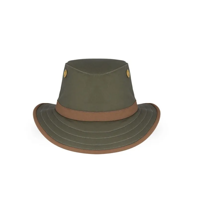Chapeau TILLEY coton vert olive UV | Chapeaux TILLEY mixtes Outback