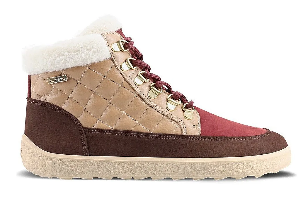 chaussures Be Lenka Olivia - Brown & Burgundy - women´s