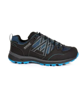 Chaussures de randonnée samaris femme bleu/noir Regatta