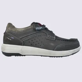 Chaussures Josef Seibel, chaussures à lacets homme en cuir granit | Igert Chaussure&Maroquinerie
