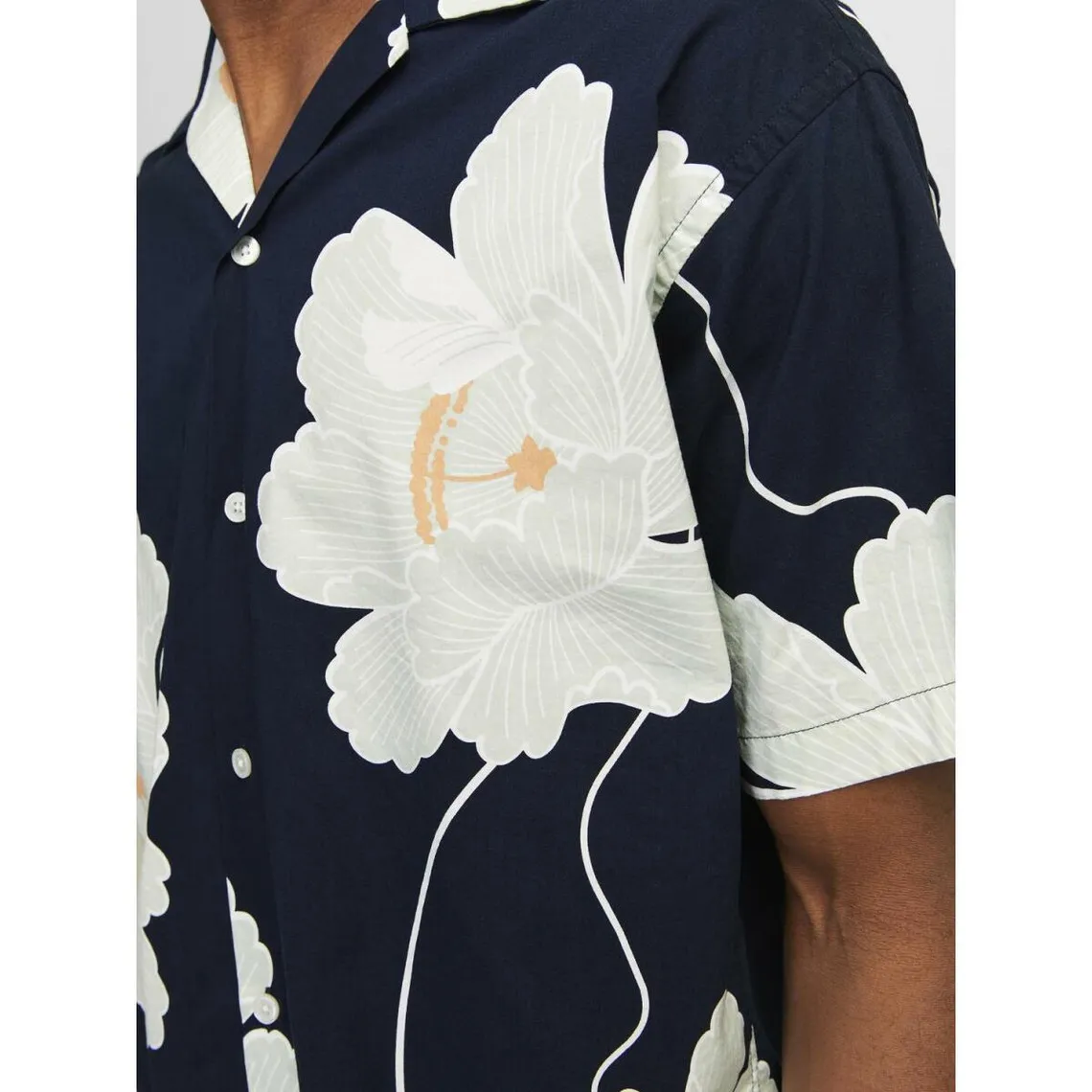 Chemises homme bleu en coton Vik Jack & Jones - Chemise Homme sur MenCorner
