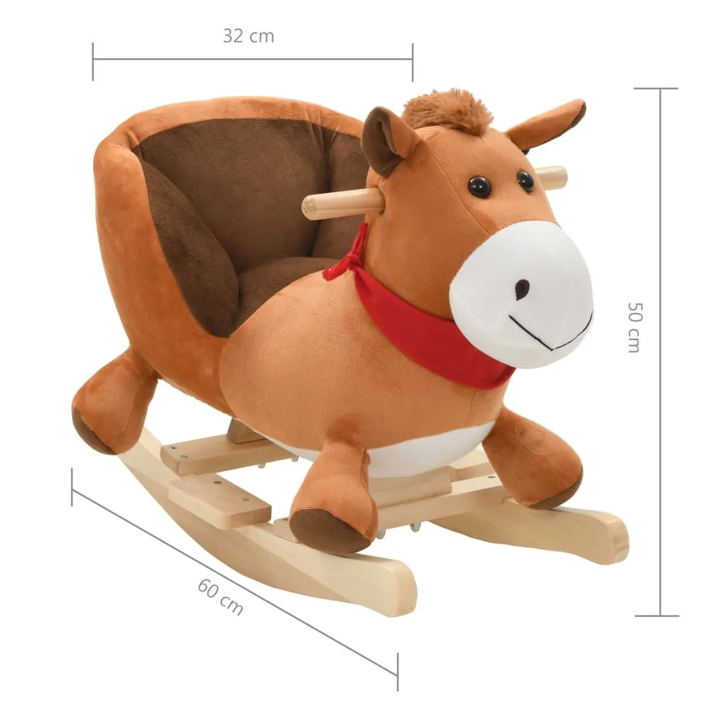 Cheval à bascule pour enfants