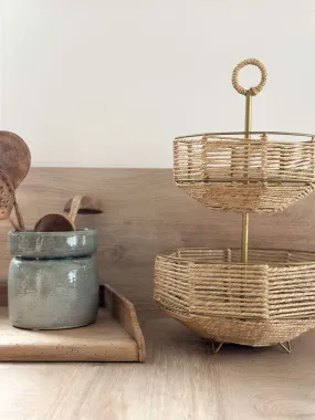 Corbeille deux niveaux
