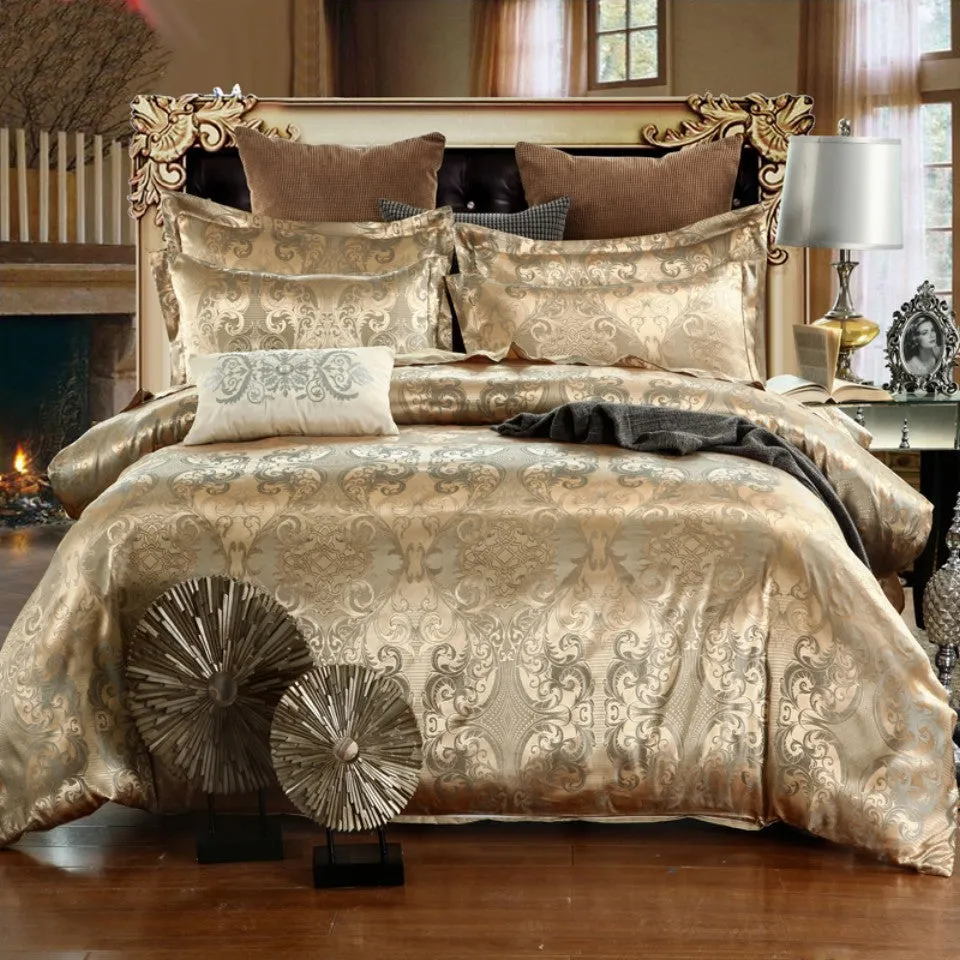 Ensemble Housse De Couette Jacquard Vintage
