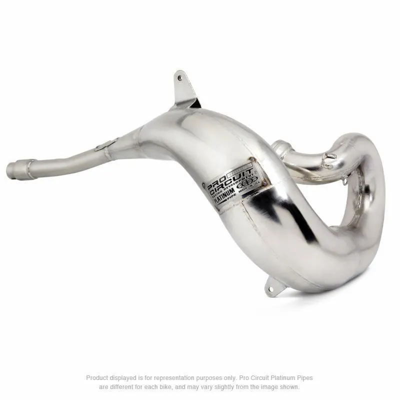 EXHAUST PLATINUM PIPE 2-STROKE - piecemotoquad