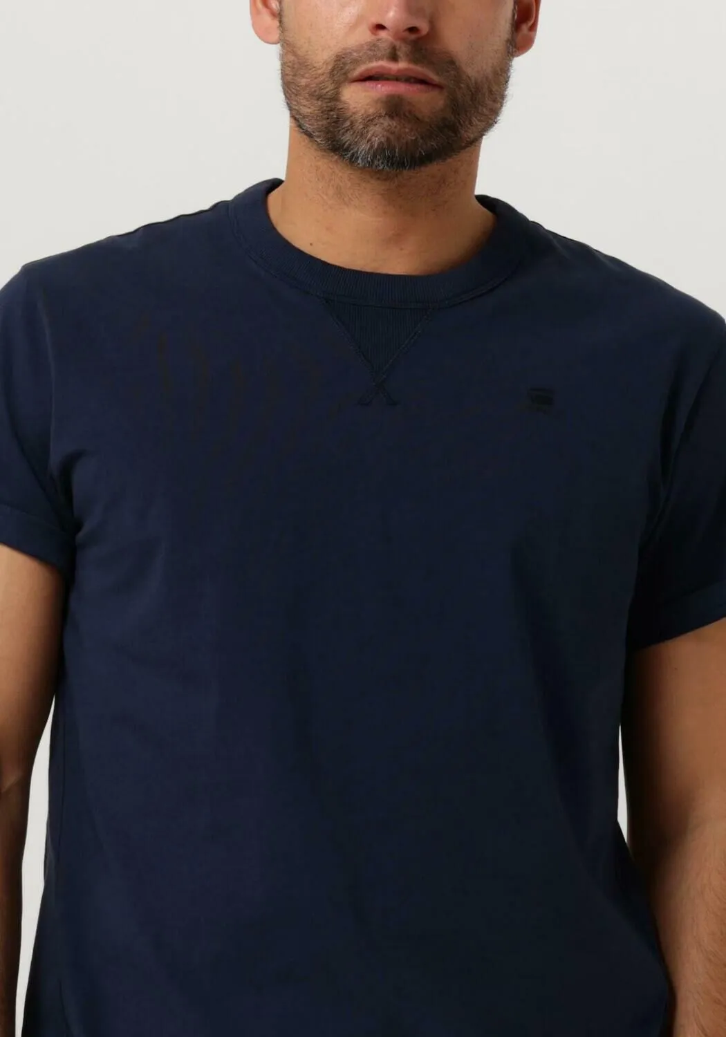 g-star raw t-shirt nifous r t bleu foncé