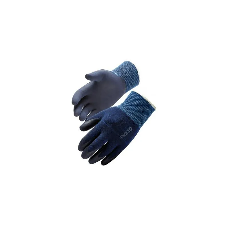 Gant support tricoté enduit nitrile écran tactile SINGER "NSAT15" taille 9