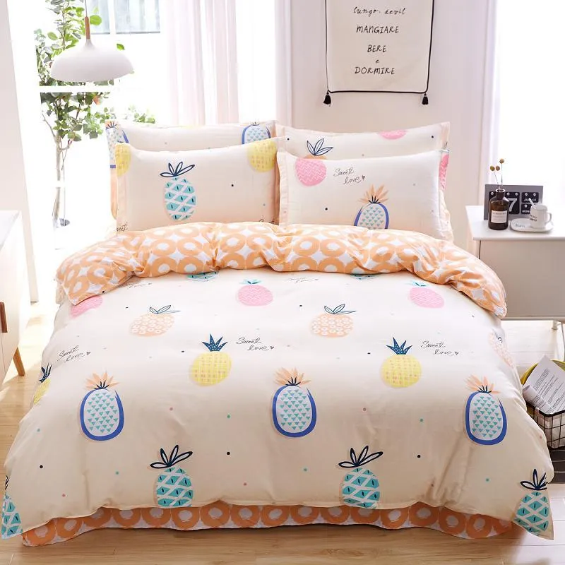 Housse De Couette En Coton Sergé Actif Vintage