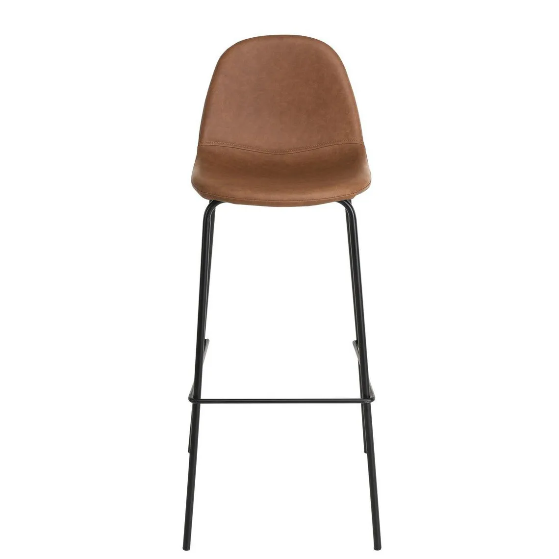 Lot De 2 Tabourets De Bar TOM John Marron Hauteur D'Assise 80Cm | 3 Suisses