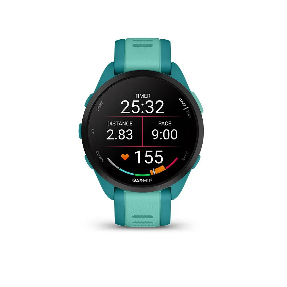 Montre GPS de running Garmin Forerunner 165 Music Turquoise/Bleu