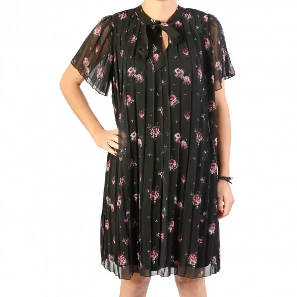 Na-kd Mini Robe NA-KD Floral Pleated