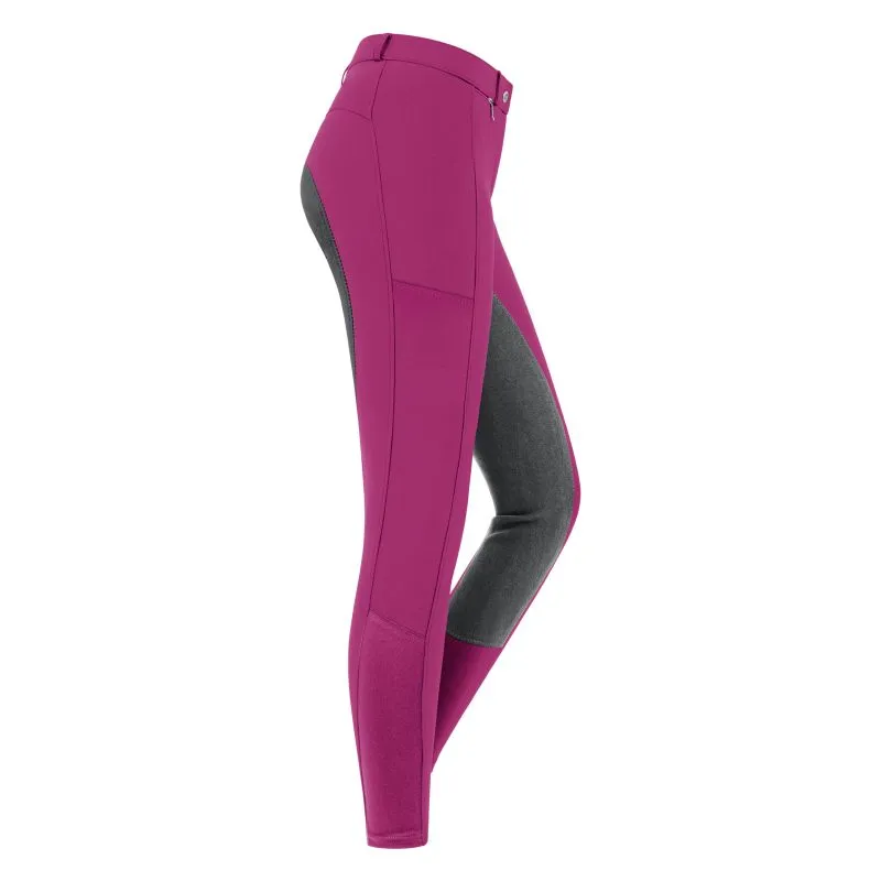 Pantalon équitation enfant Micro Sport fond peau - Elt - ELT - Pantalons Junior - Equestra