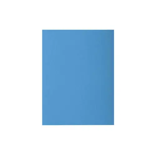 Paquet de 50 chemises 2 rabats ROCK''S 210 - 24x32cm - Bleu - EXACOMPTA