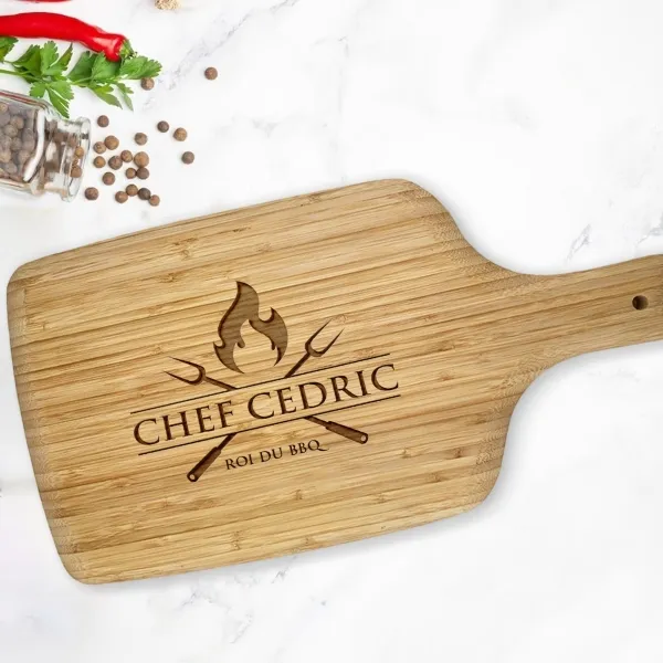 Planche à découper personnalisable – Modèle Barbecue