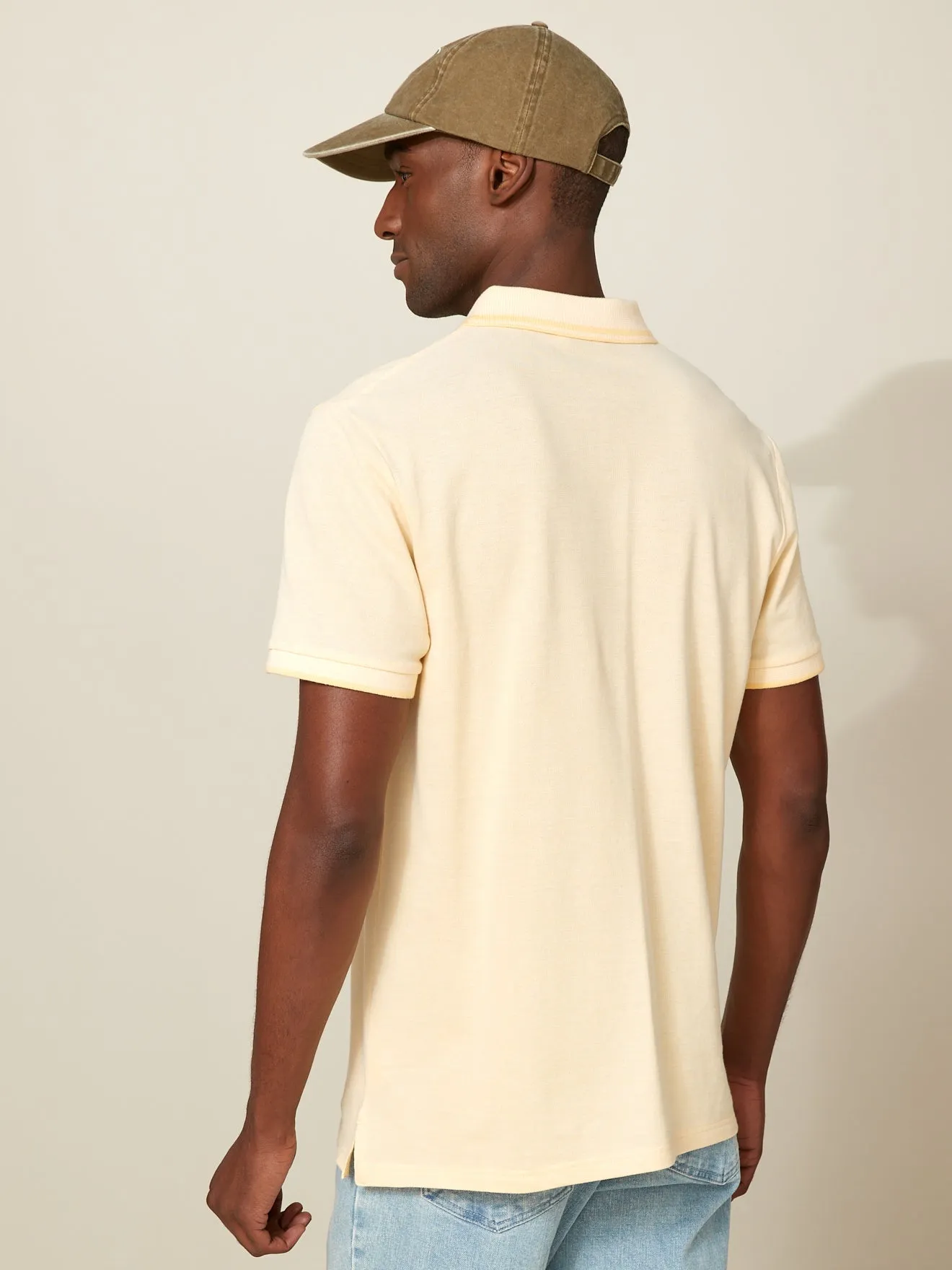 Polo maille piquée homme - coton biologique