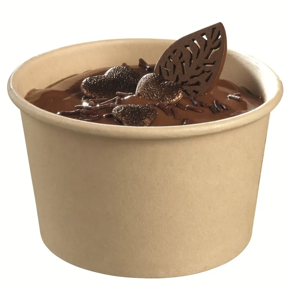 Pot à dessert fibre de bambou naturel 205ml - par 1000