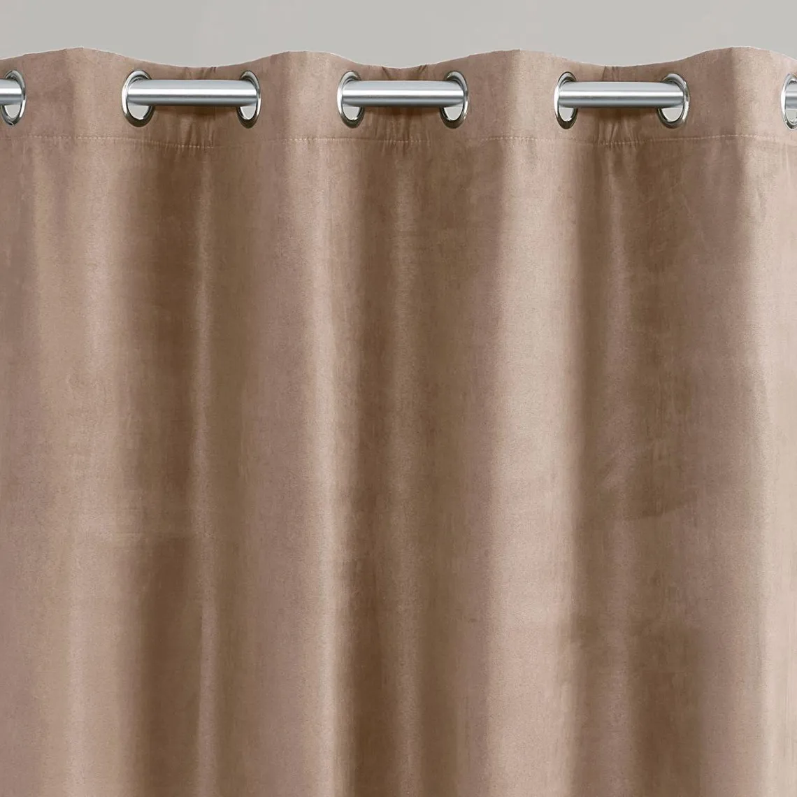 Rideau occultant SUEDINE Marron taupe | 3 Suisses
