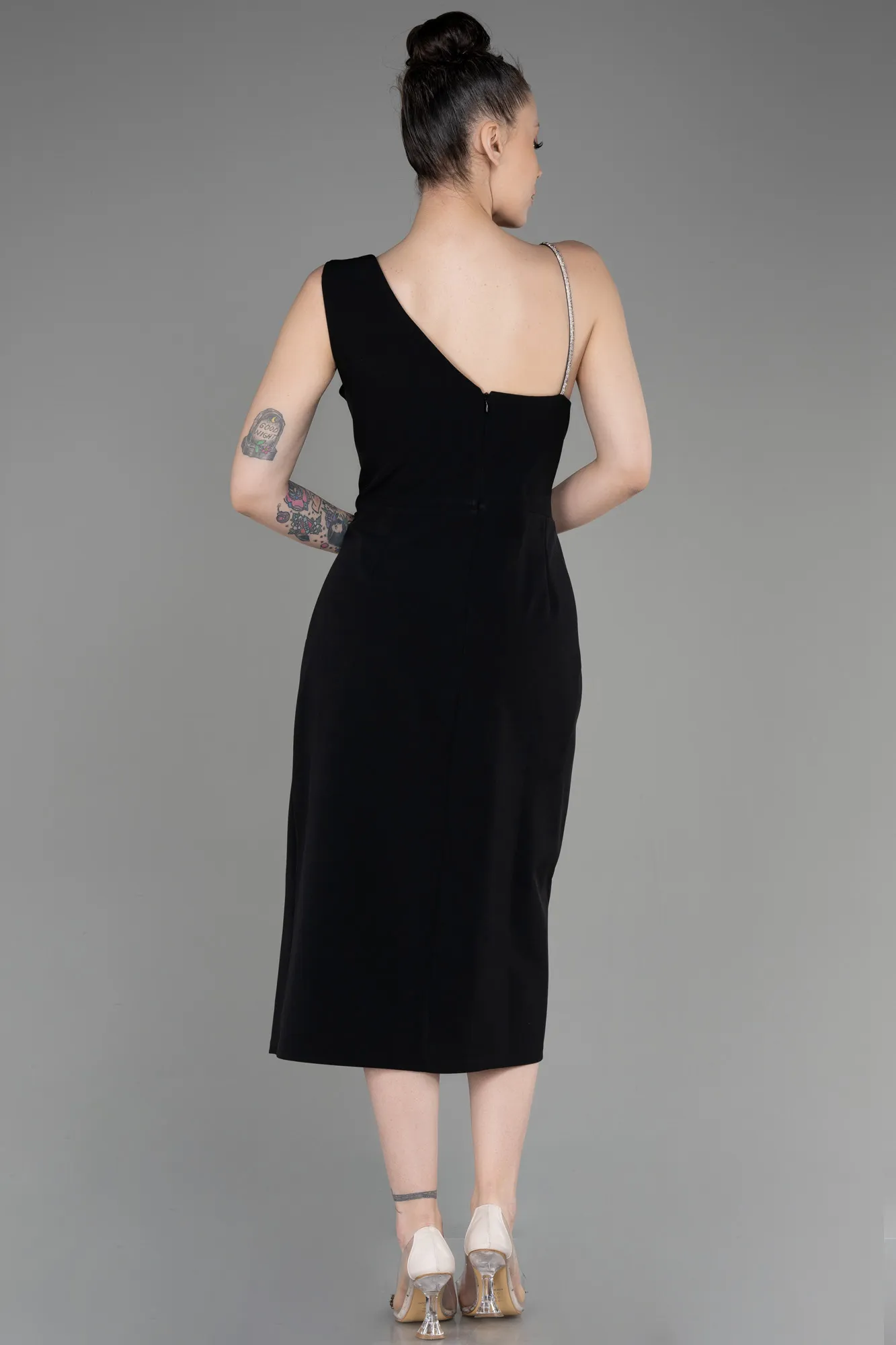 Robe De Fête Grande Taille Midi Blanc ABK2059