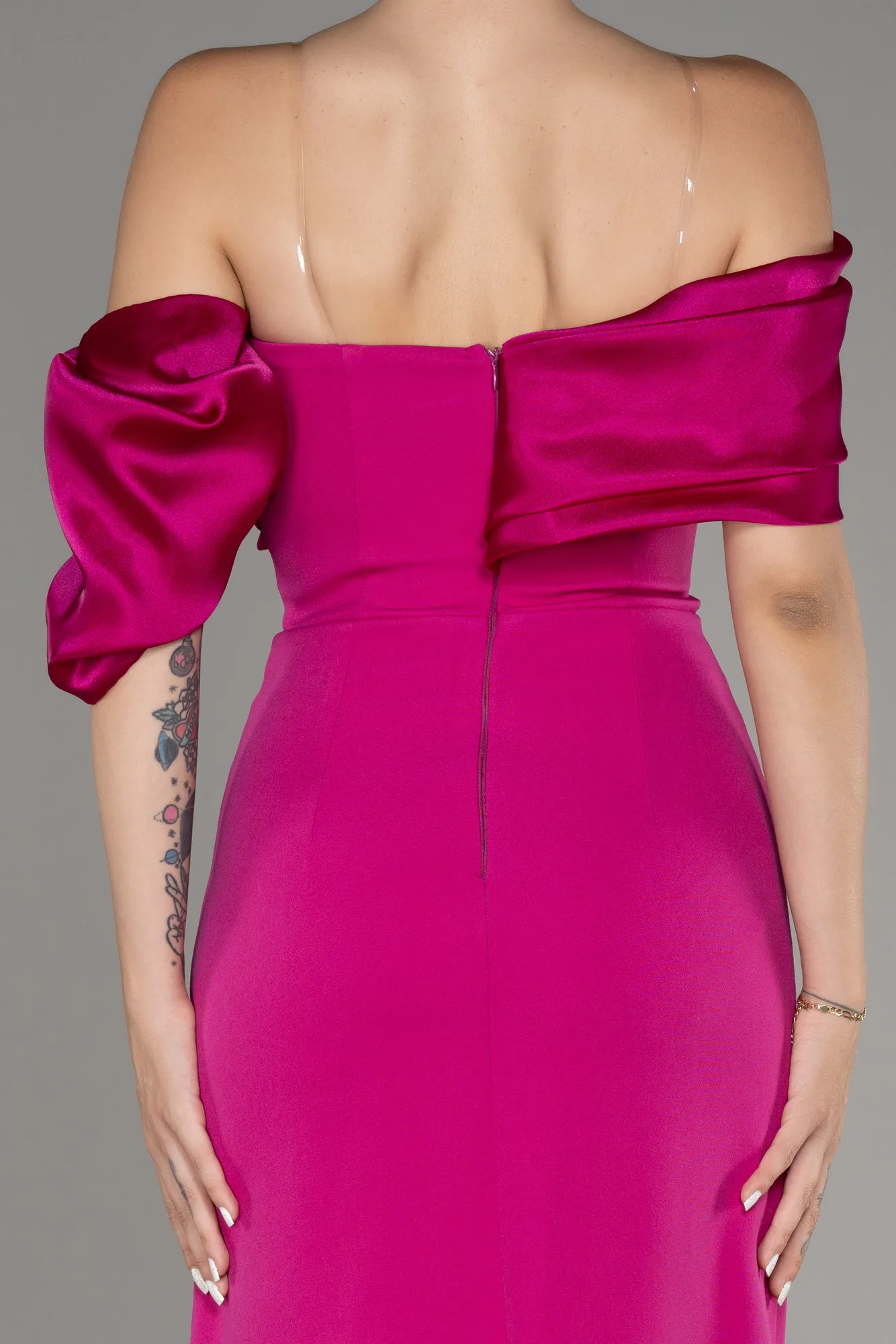 Robe de Soirée Longue Bleu clair ABU4024
