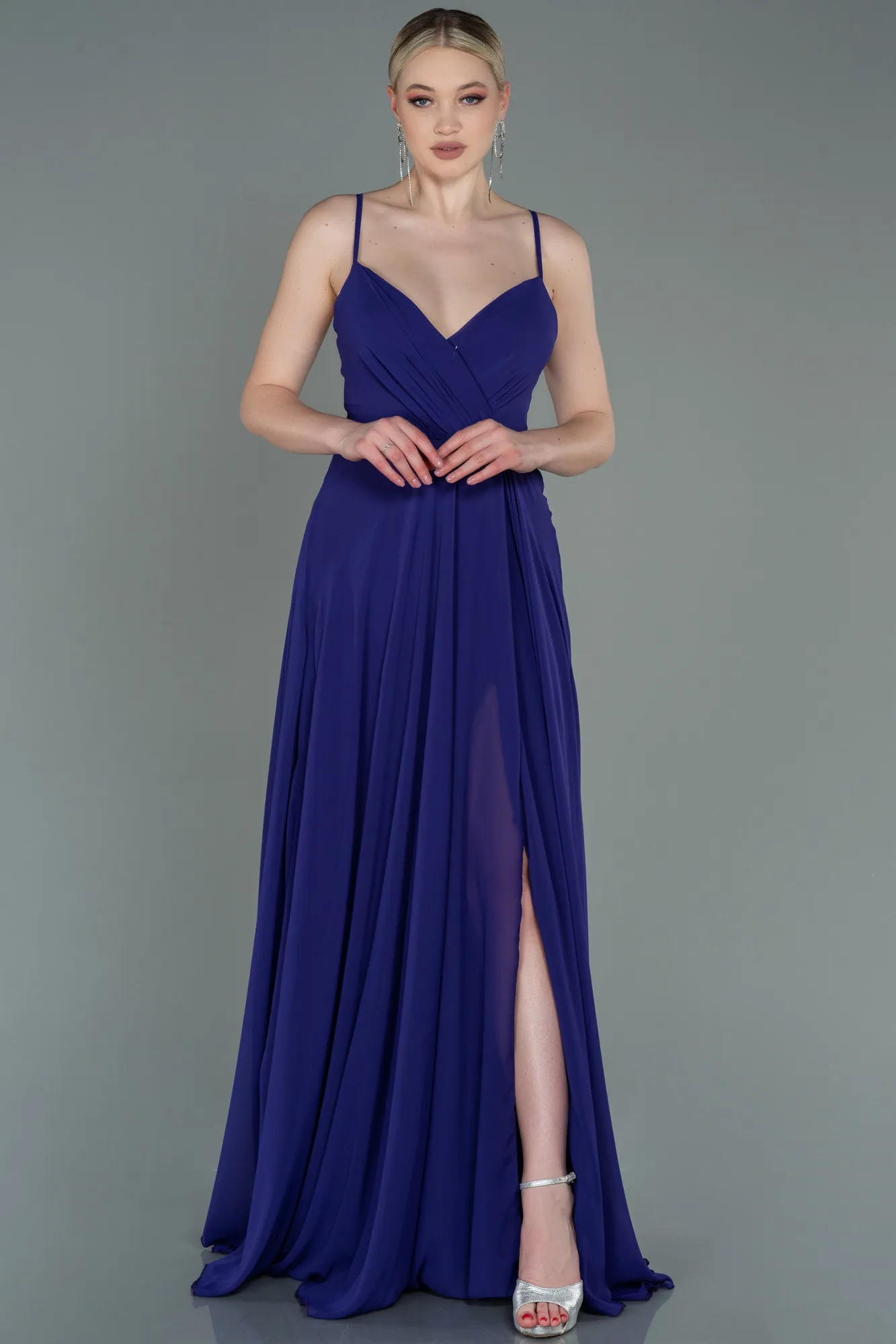 Robe de Soirée Longue Jaune ABU1305
