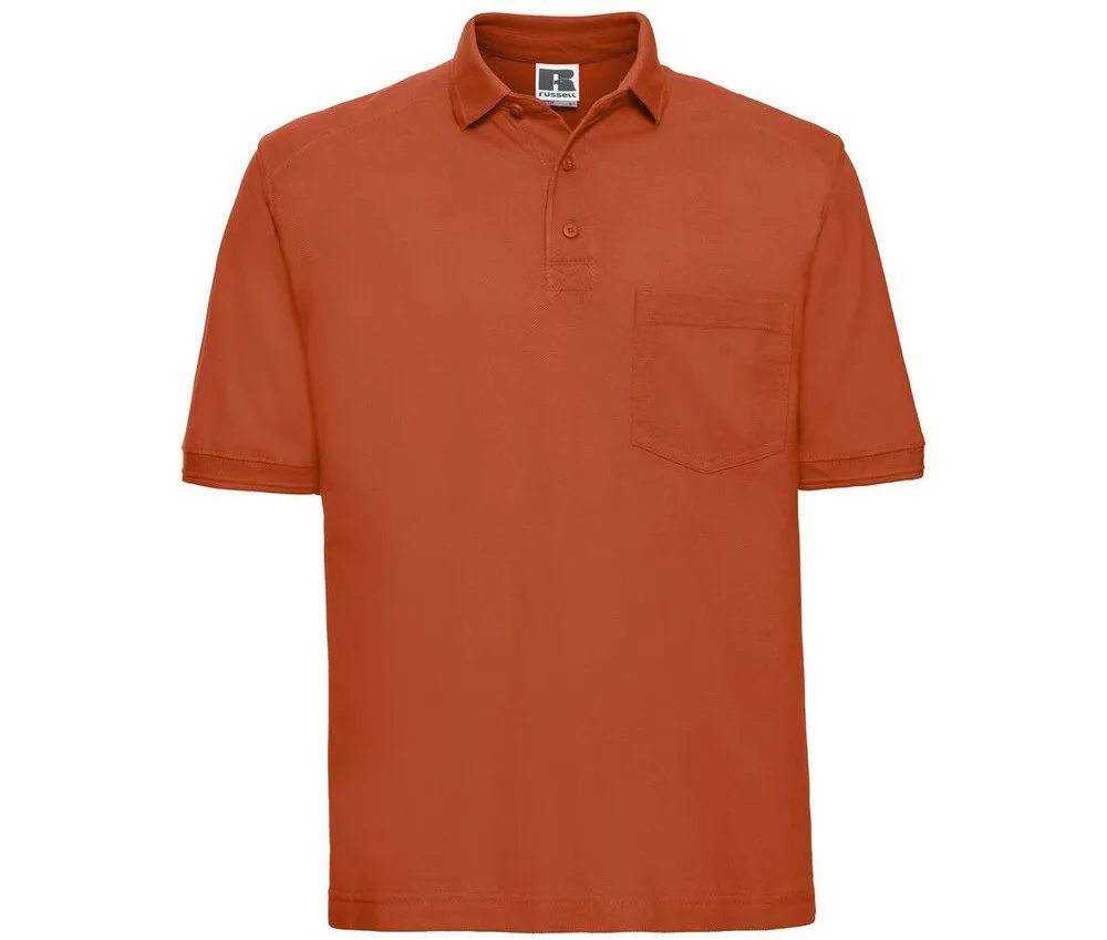 RUSSELL JZ011 - Polo de travail avec poche