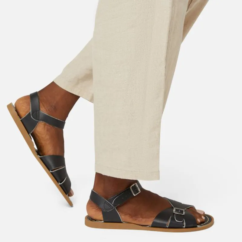 SALT WATER - SANDALES CLASSIC ADULT BLACK - littlecasba.com
