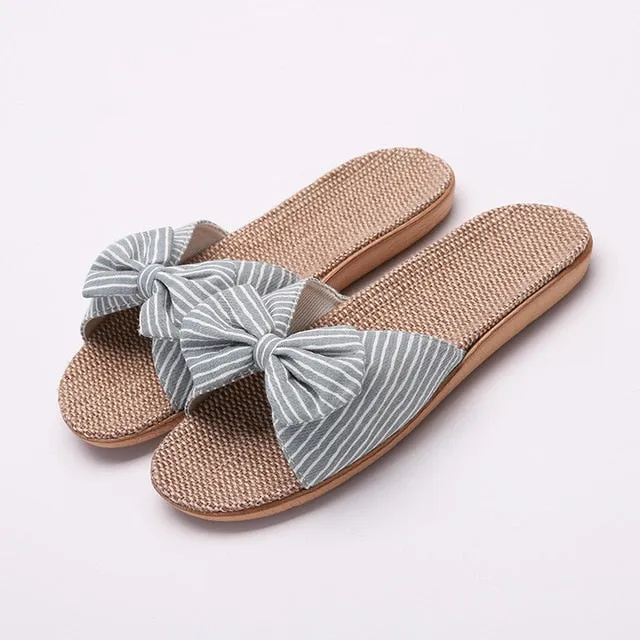 Sandales Hippie Noeud Papillon