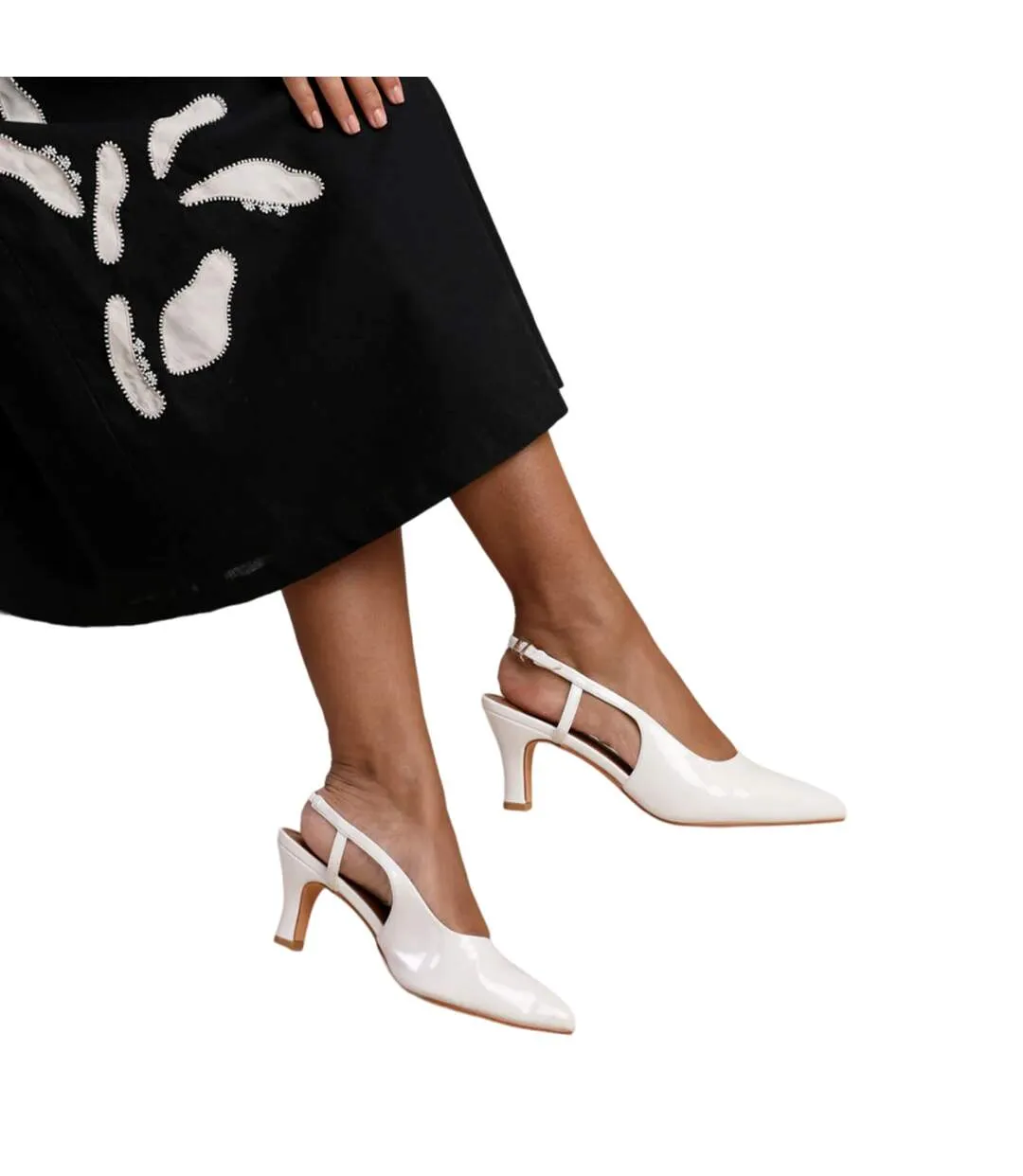 Sandales milos femme blanc Where's That From