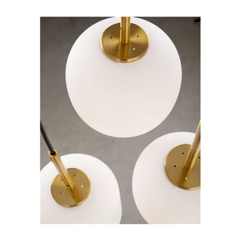 Suspension LATO Or & Blanc LED E14 3x5 W L30
