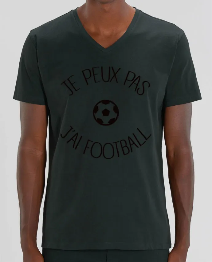 T-shirt homme Je peux pas j'ai Football par Freeyourshirt.com