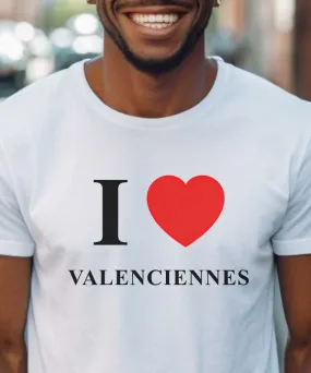 T-Shirt I love Valenciennes