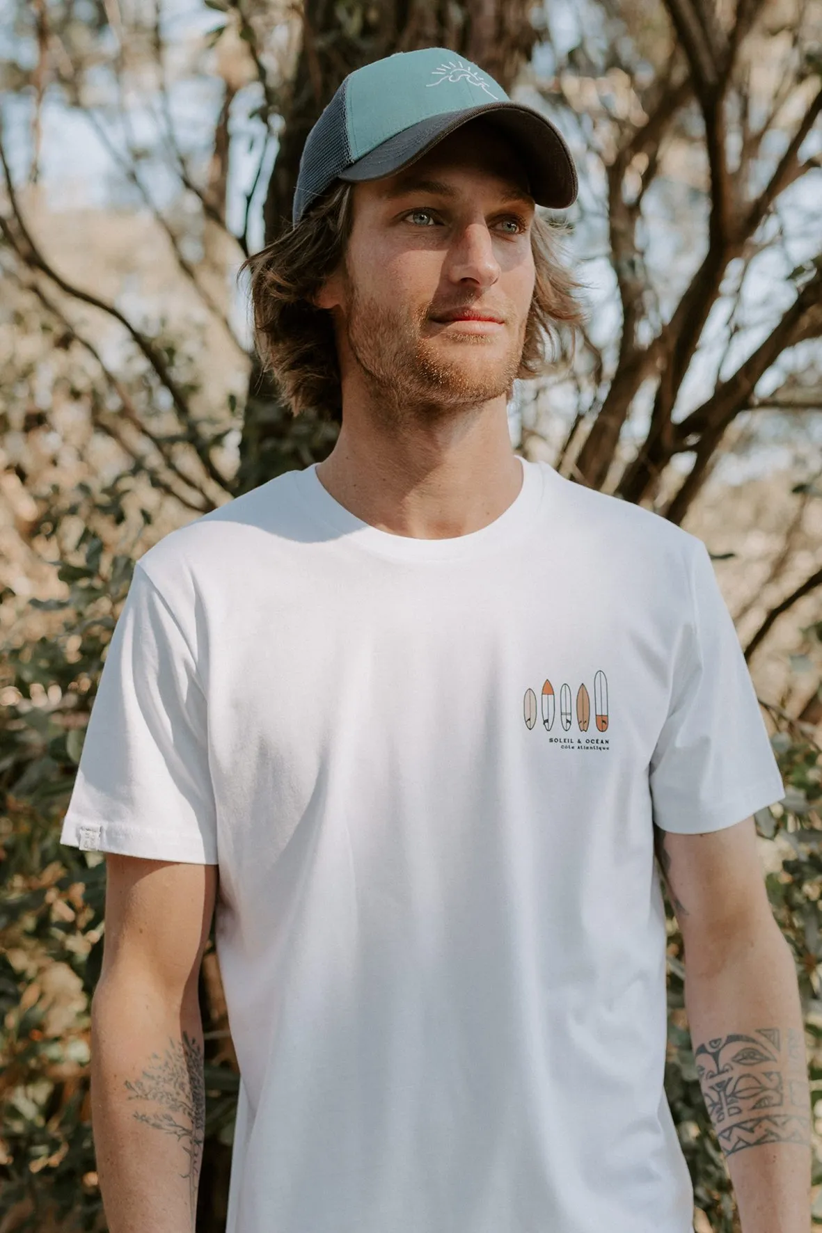 T-SHIRT SURF — OH LES JOLIS | Marque française de T-shirts, sweat shirts et accessoires 100% coton biologique.