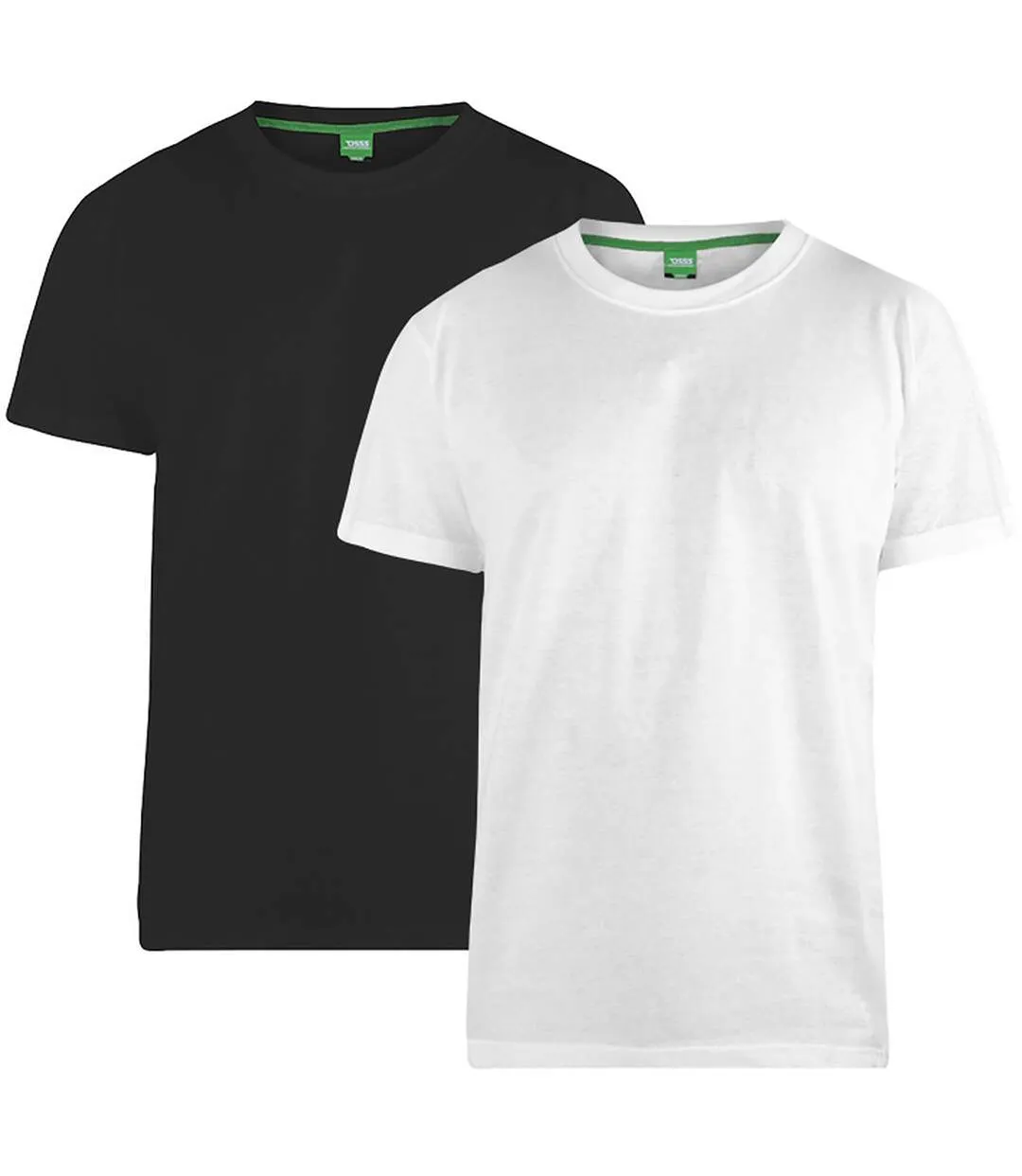 T-shirts fenton d555 homme noir/ blanc Duke