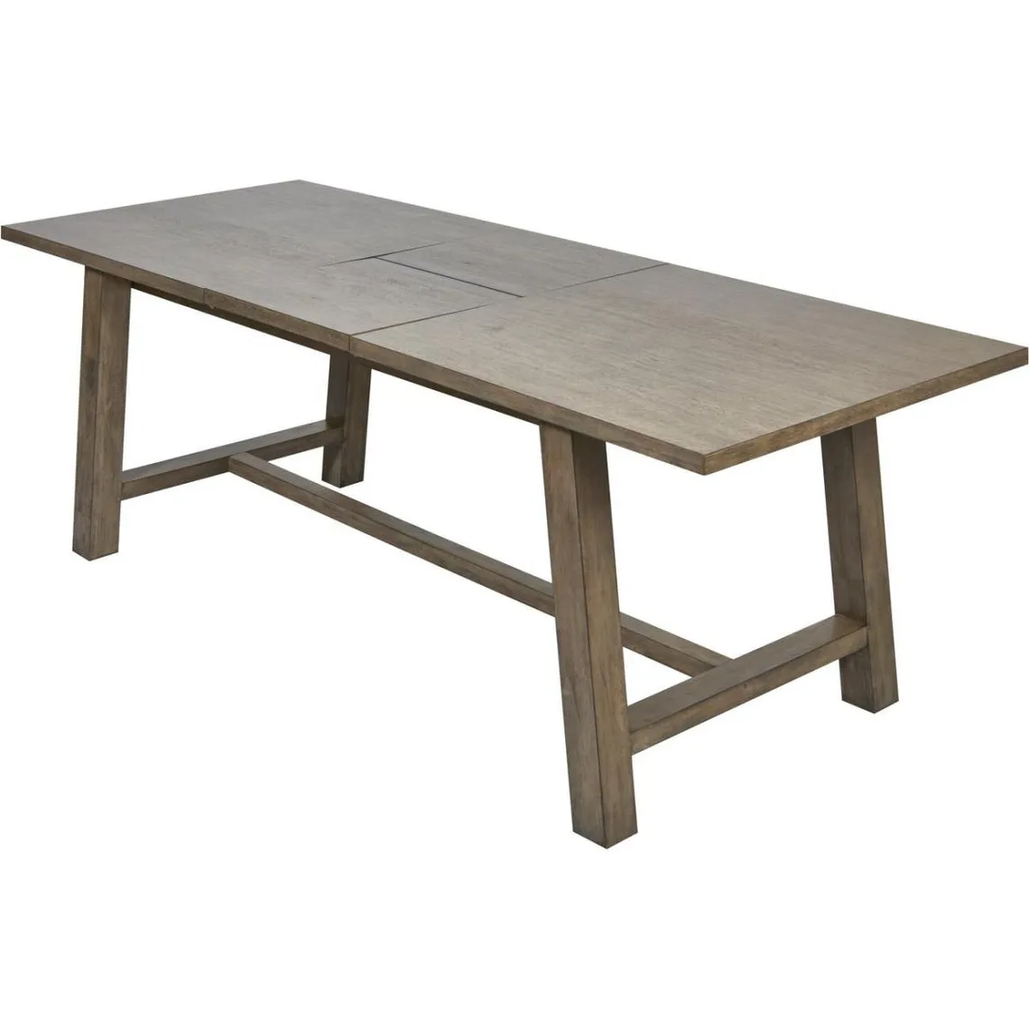 Table de repas en acacia massif avec allonge NOEMI Marron | 3 Suisses