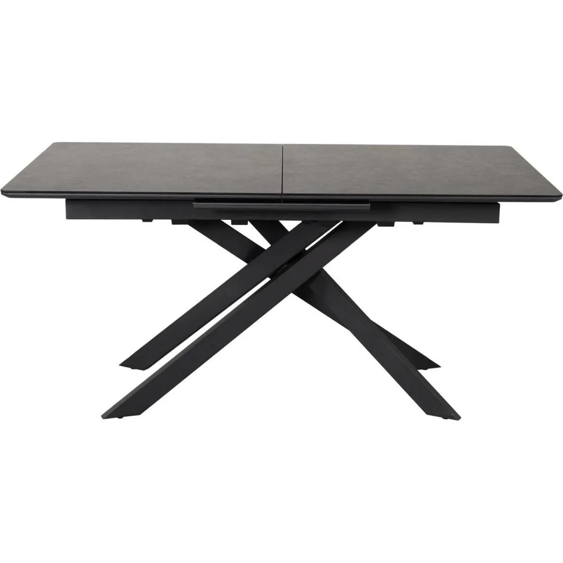 Table de repas plateau céramique Palerma Marron  | 3 Suisses