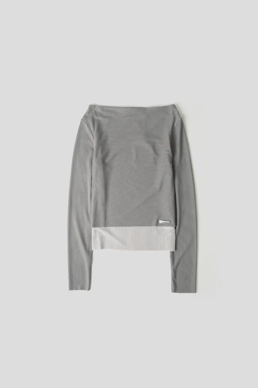 TOP LAYER MESH SECOND SKIN GRIS