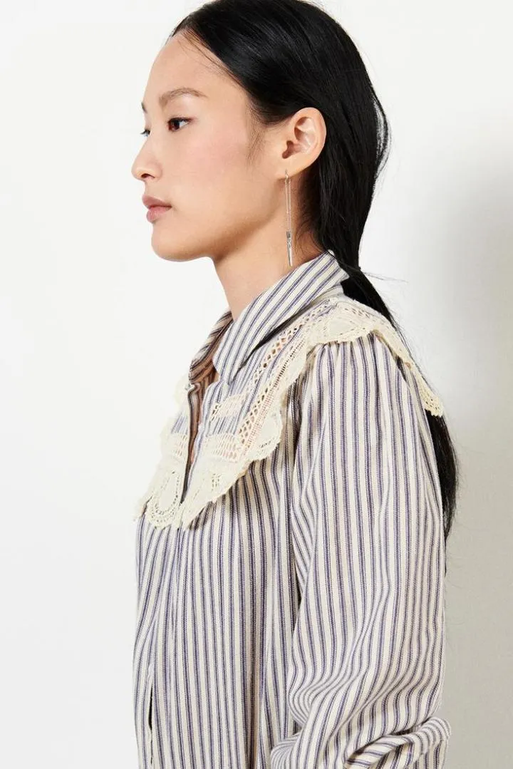TOPS & CHEMISES ba&sh Femme | ANAEL. Bleu
