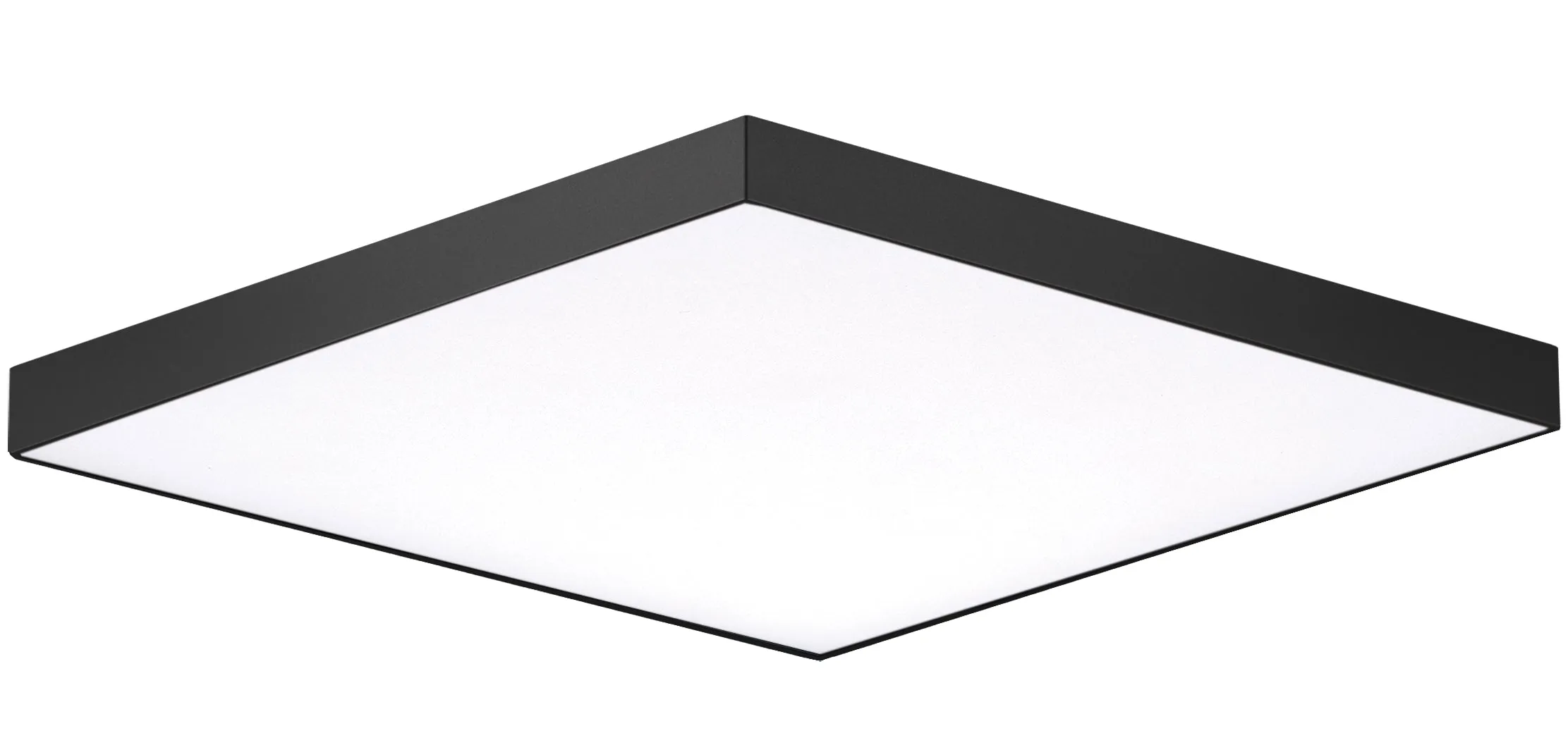 TRIM Plafonnier Noir DEL INTÉGRÉ - 57668WTBK | MAXIM/ET2