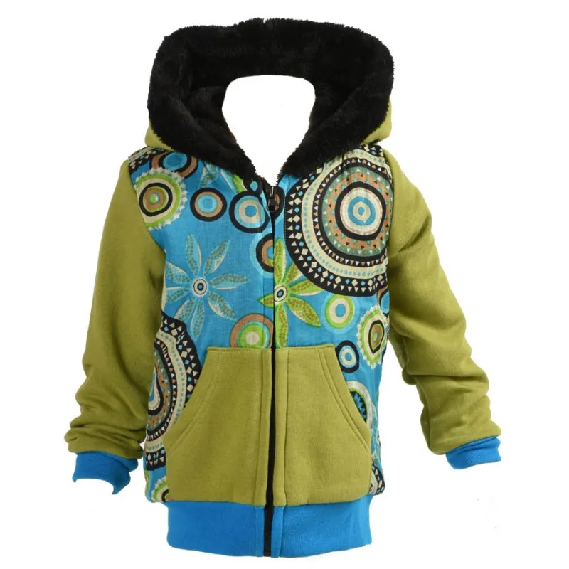 Veste Népal ethnique - Vestes baba cool - Vêtements enfants Poutali